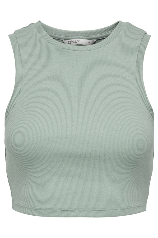 ONLVILMA S/L CROPPED TANK TOP JRS N 15282771 Jadeite